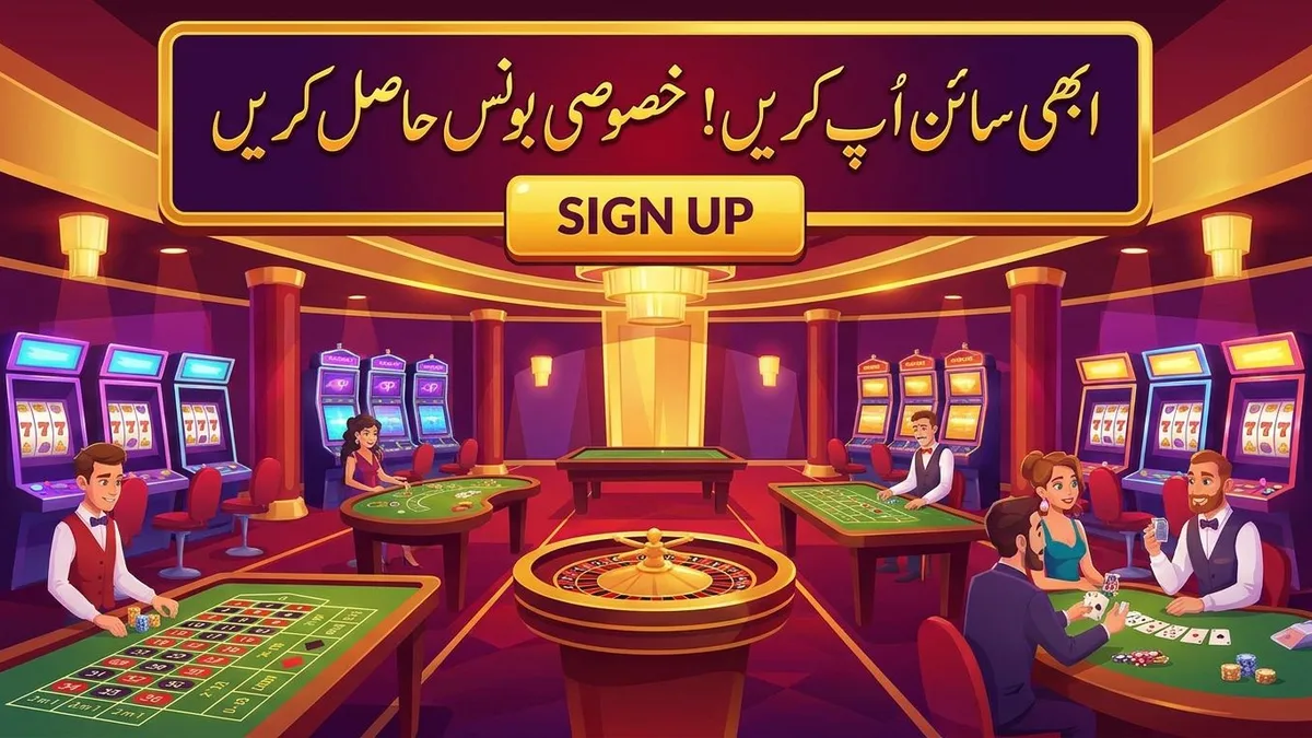 بونس کے ساتھ سائن اپ